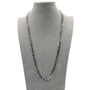 Swag Collection 18K Silver Cuban Link Necklace New in Box!